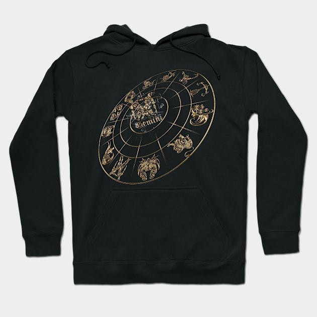 NEW Gemini 3D zodiac 12 in 1 gold edition Hoodie by INDONESIA68